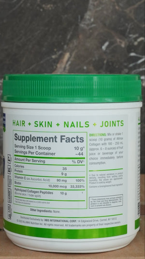 Allmax Collagen for Skin, Hair, Joints & Nail