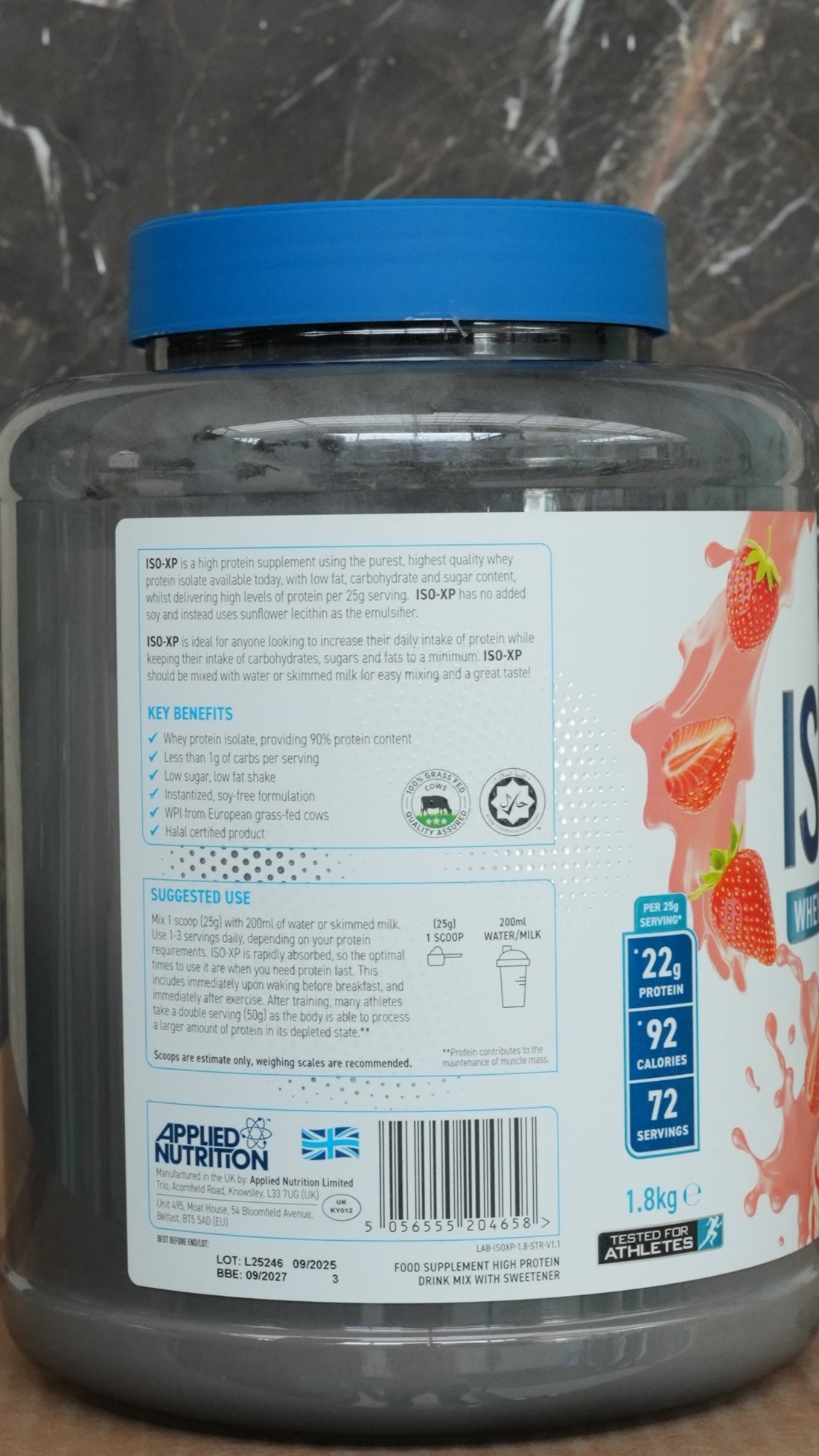 Applied Nutrition ISO-XP (100% Isolate Whey Protein)