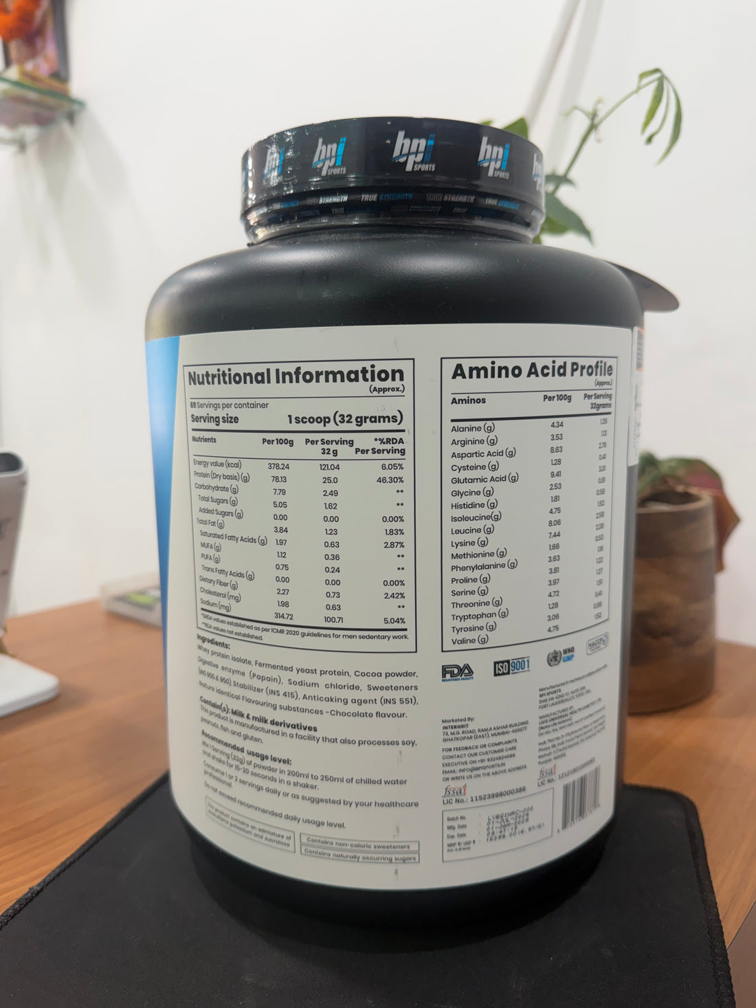 BPI ISO HD Isolate Whey Protein (New Lot 69 Servings)