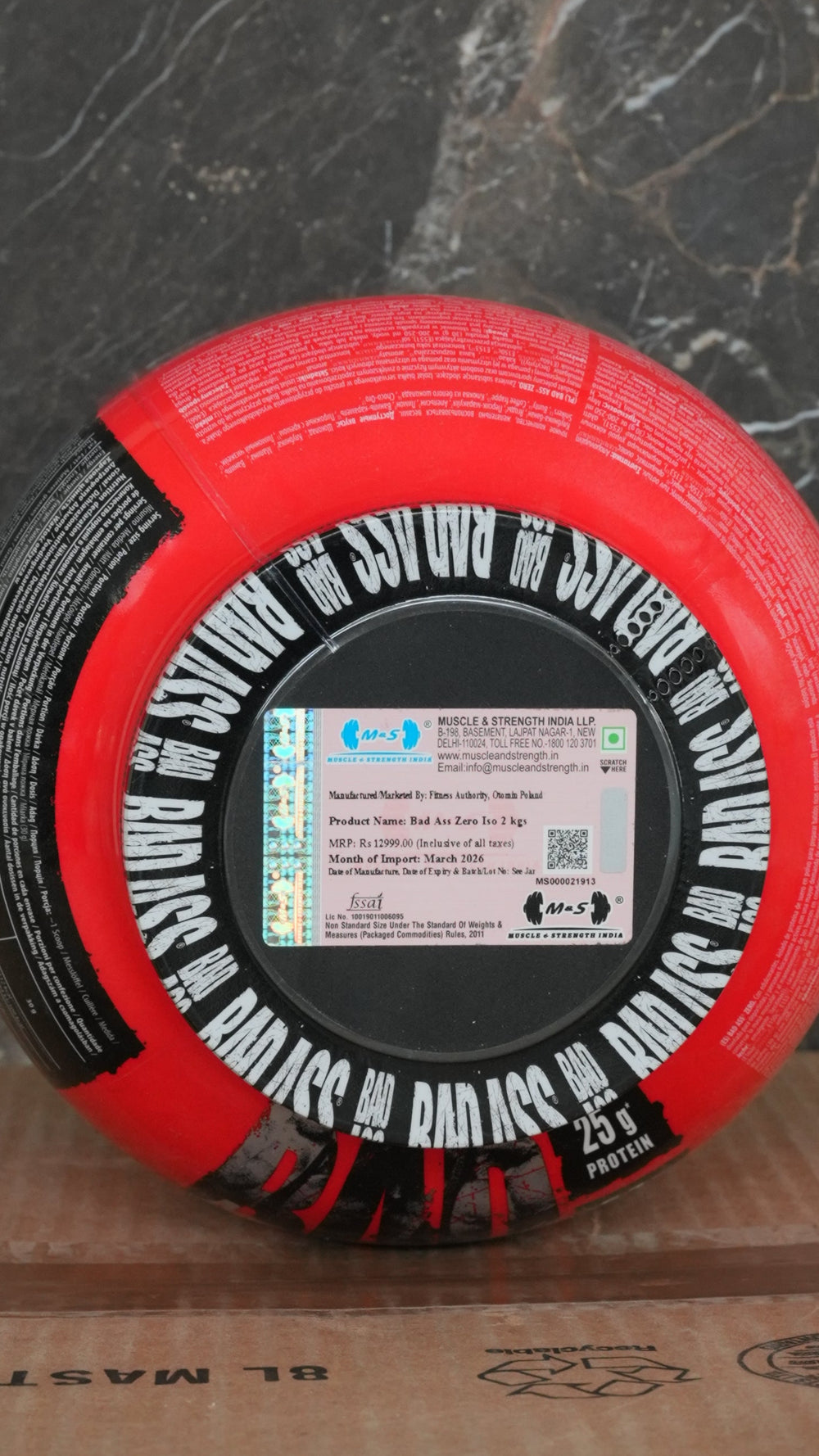 BadAss Whey Isolate Protein (Europe Poland Manufactured)