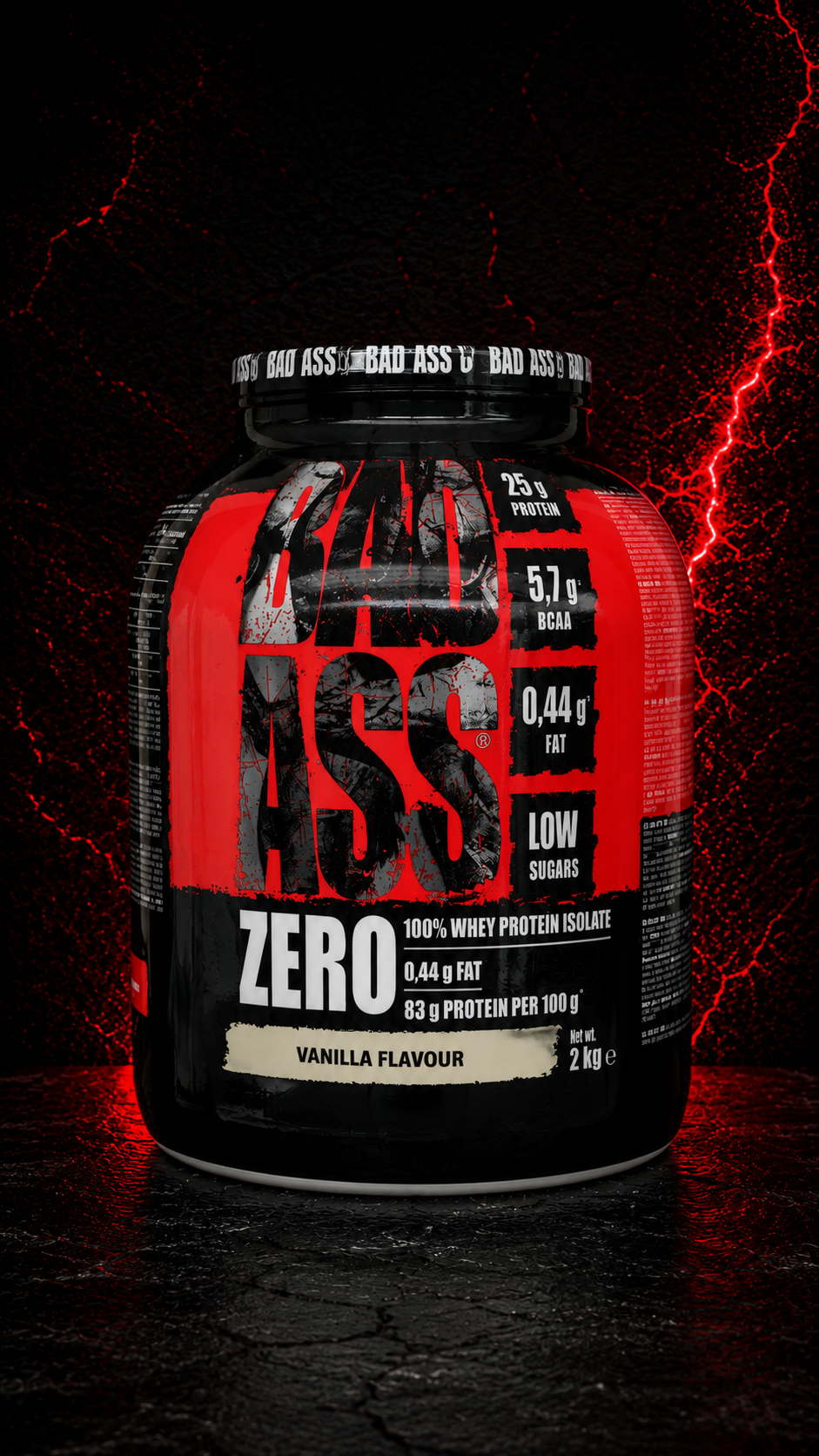 BadAss Whey Isolate Protein (Europe Poland Manufactured)
