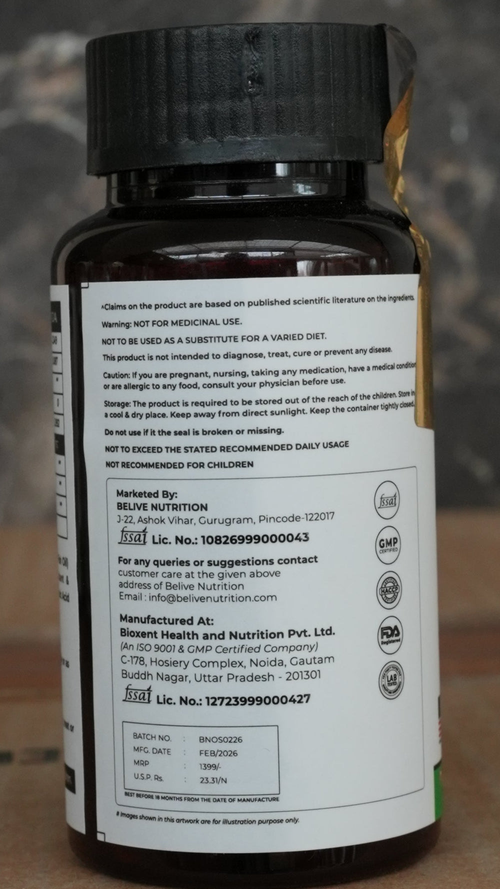Belive Omega 3 3x Strength