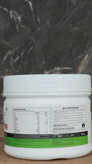Belive Preworkout High Focus & Intensity