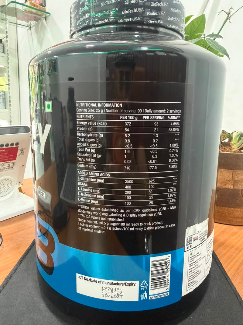 BiotechUSA Iso Whey Zero (90 Servings)