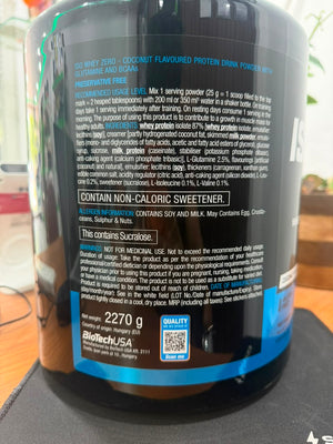 BiotechUSA Iso Whey Zero (90 Servings)