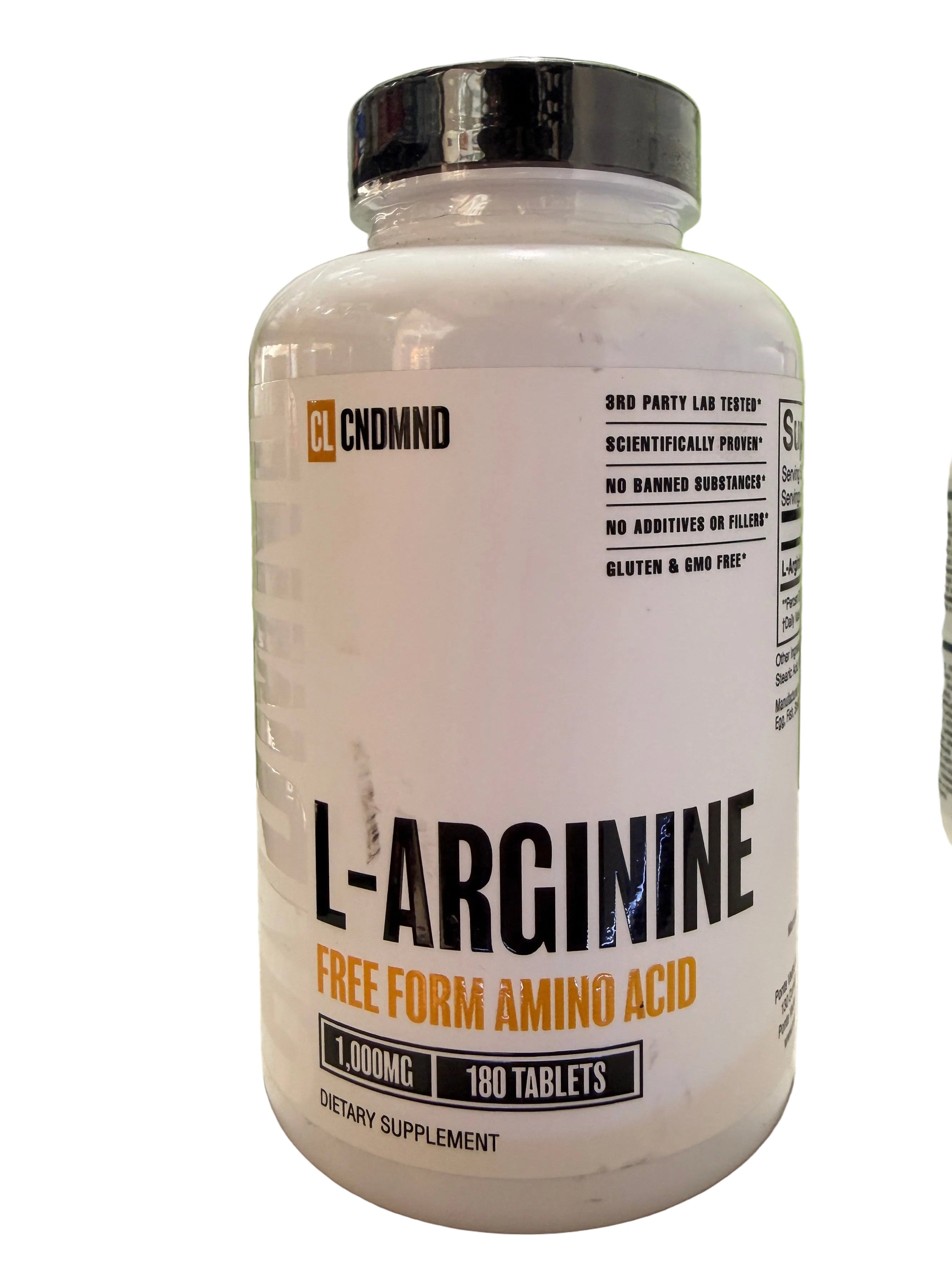 CL-CNDMND_L-ARGININE_FREE_FROM_AMINO_ACID