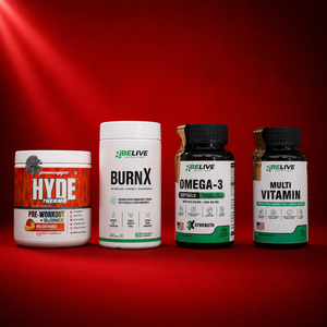 Ultimate Fat Loss Combo | BurnX + Hyde Thermo + Omega-3 + Multivitamin