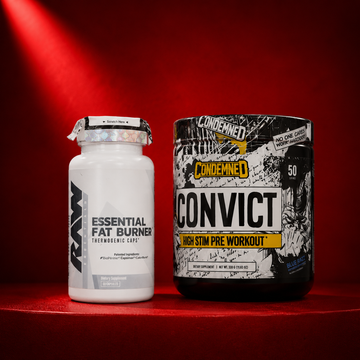Shredded Combo | Fat Burner + High Stim Pre-Workout Stack