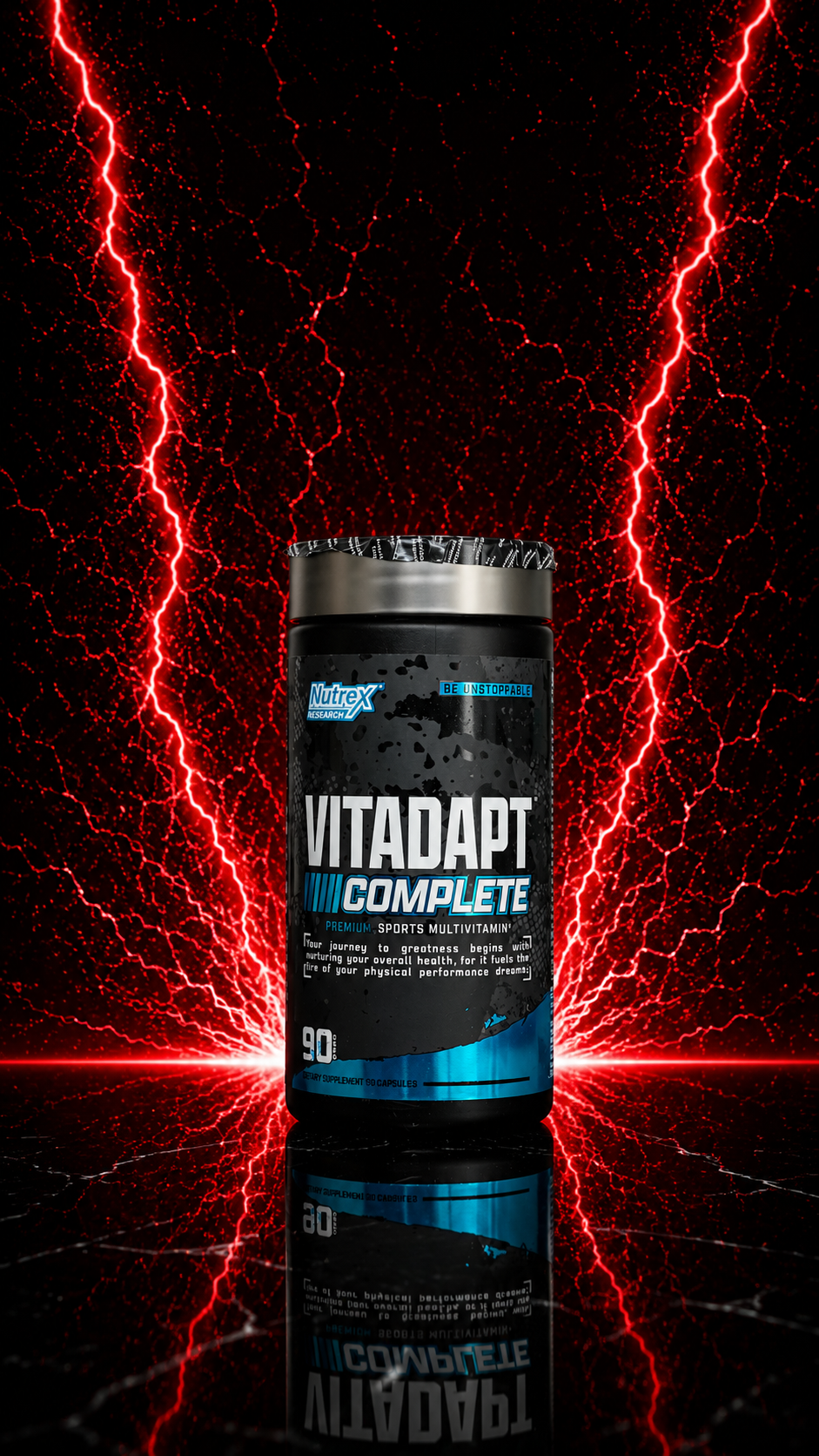 Nutrex Vitadapt Complete Multivitamin 90 Capsules (Imported)