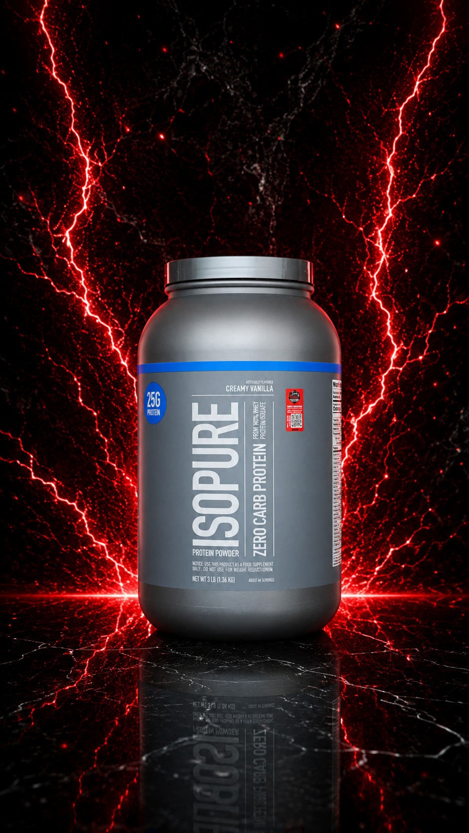 Isopure Isolate Whey Protein (Imported)