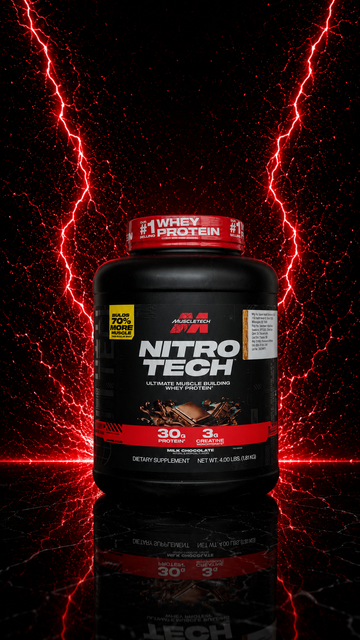 Muscletech Nitrotech Whey Protein (100% Imported)