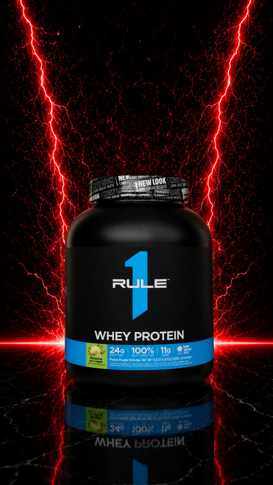 Rule 1 Whey Protein (New Look Latest Lot 100% Imported)