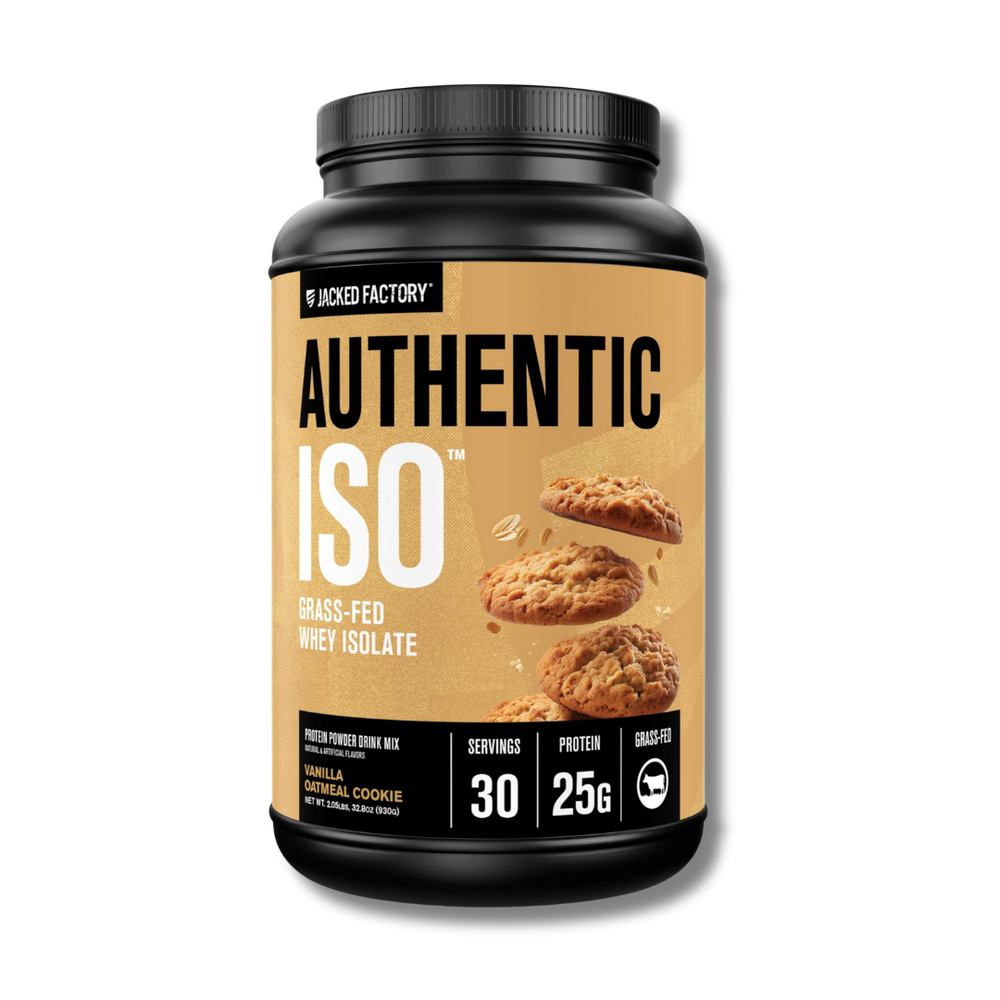 Jacked Factory Authentic ISO Whey Protein Isolate - 30 Servings