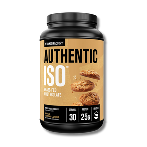 Jacked Factory Authentic ISO Whey Protein Isolate - 30 Servings
