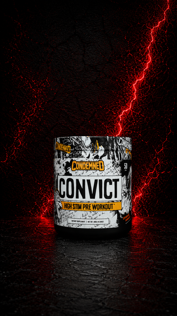 Condemned Convict Imported HIGH STIM Preworkout (50 Servings)