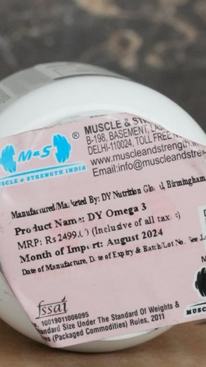 DY Omega 3 Fish Oil (Imported)