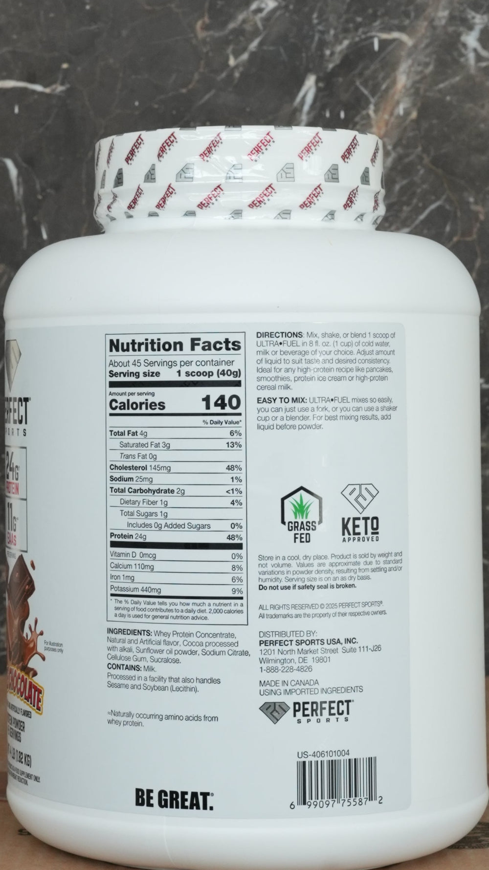 Diesel New Zealand Ultra Fuel Whey Protein (Grass-Fed)