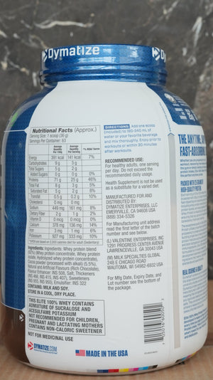 Dymatize Elite 100% Whey (Made in USA)