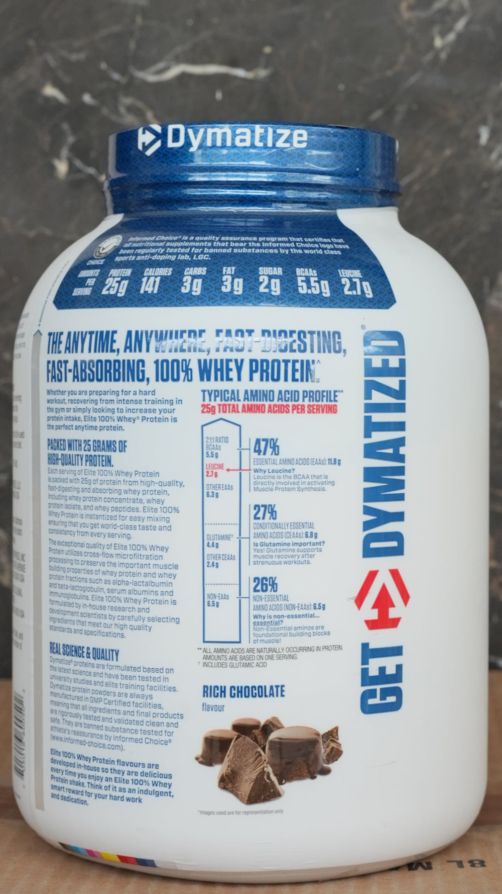 Dymatize Elite 100% Whey (Made in USA)