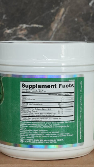 Evogen Collagen plus Hydration Peptides Advanced Tech Formulation