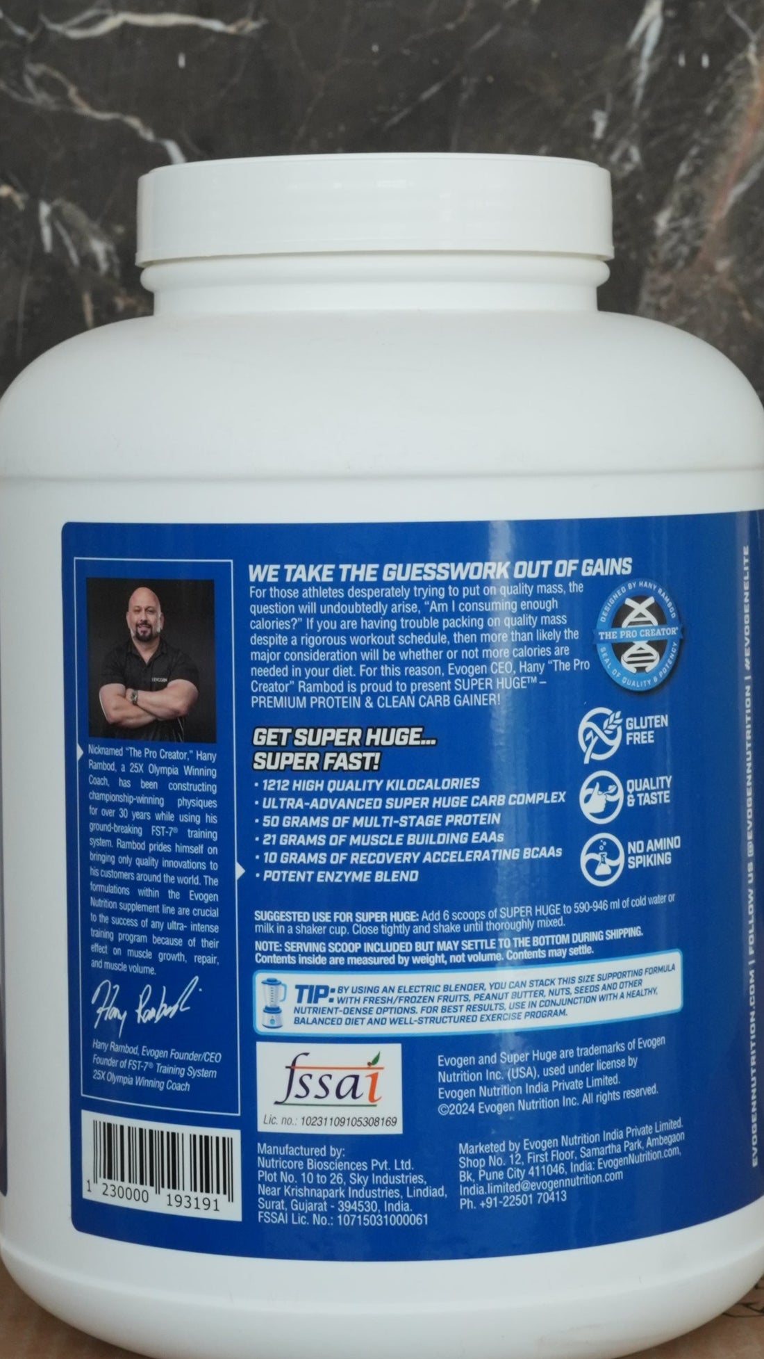Evogen Super Huge Mass Gainer