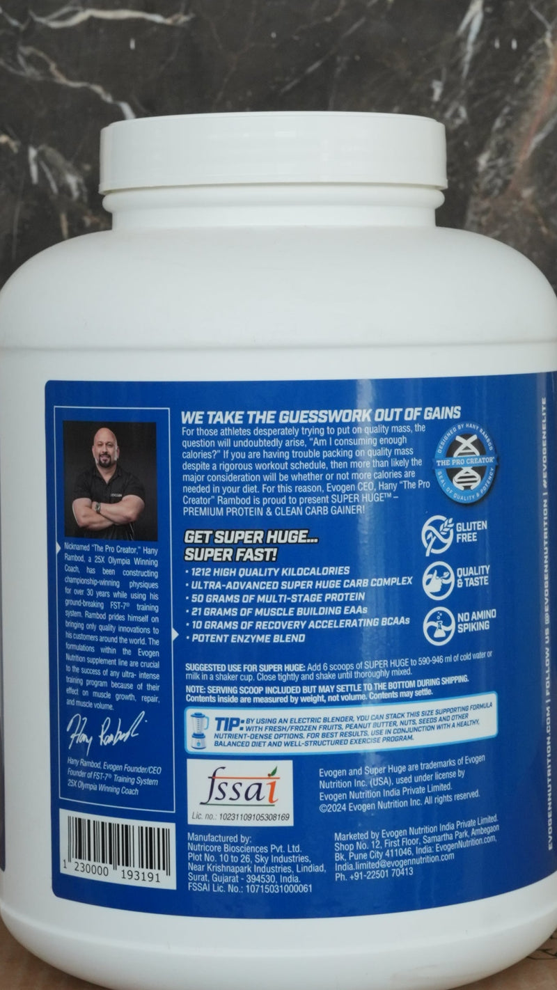 Evogen Super Huge Mass Gainer