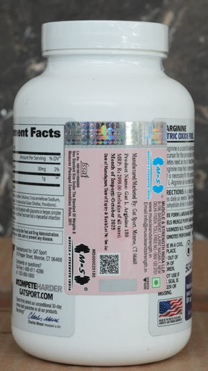GAT L-Arginine 180 Tablets