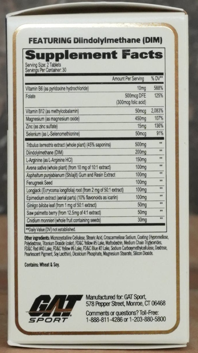 GAT Testrol Gold ES Testesterone Booster