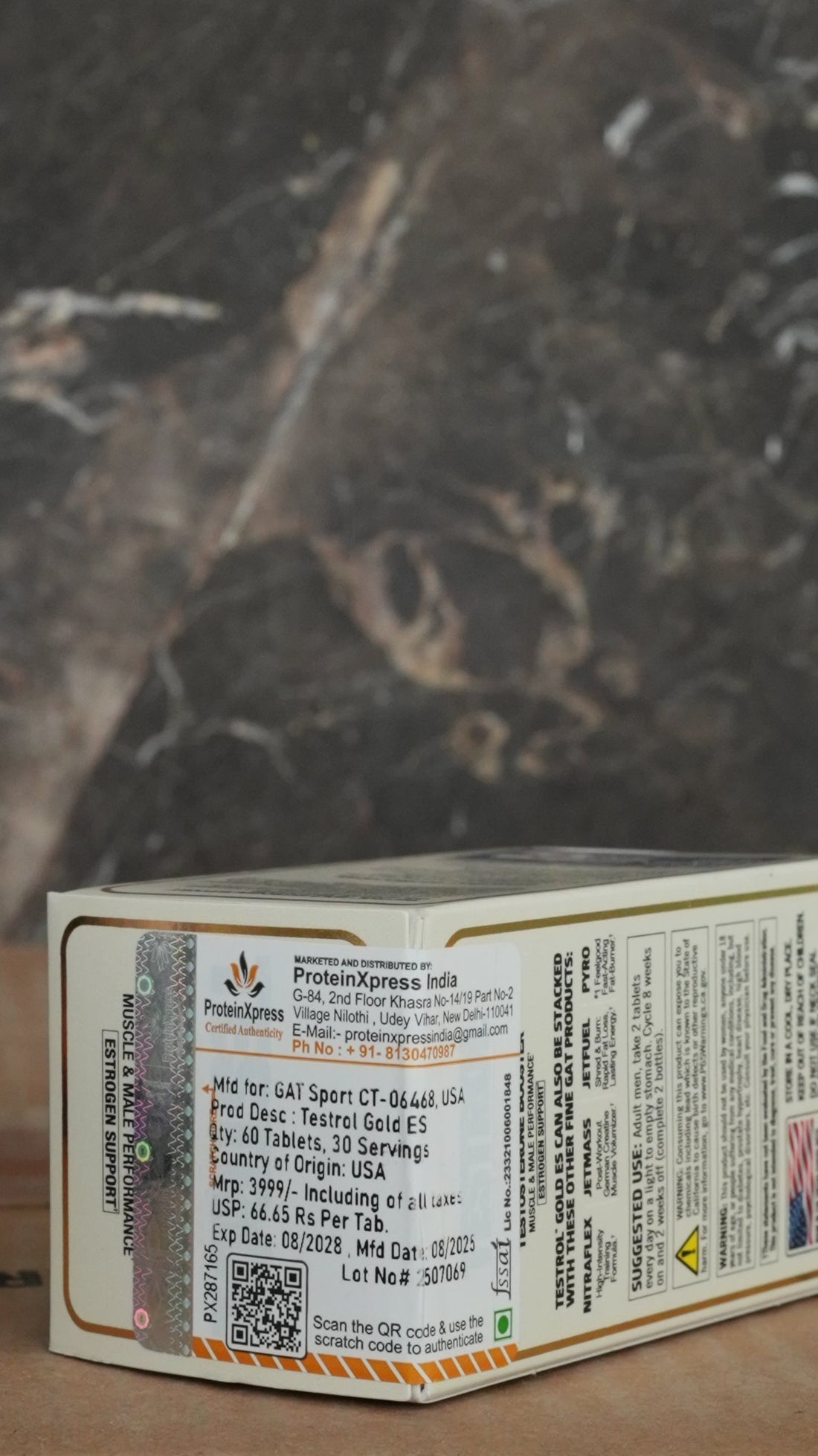 GAT Testrol Gold ES Testesterone Booster