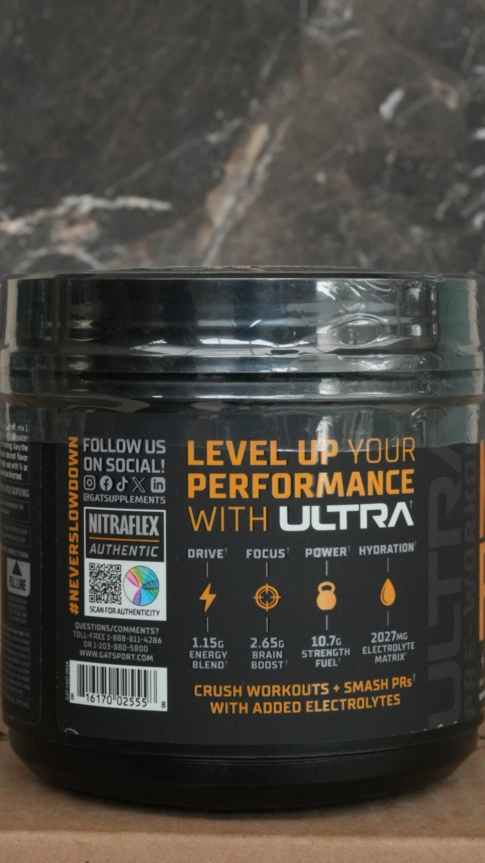 GAT Nitraflex Ultra Preworkout with Electrolytes