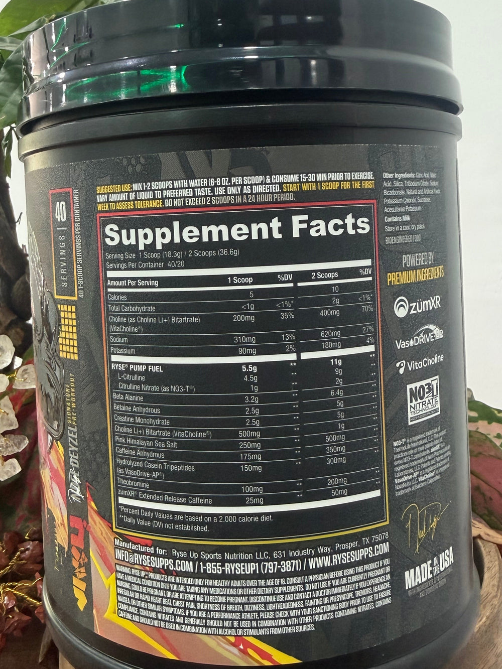Ryse Godzilla Preworkout (King of Preworkouts)