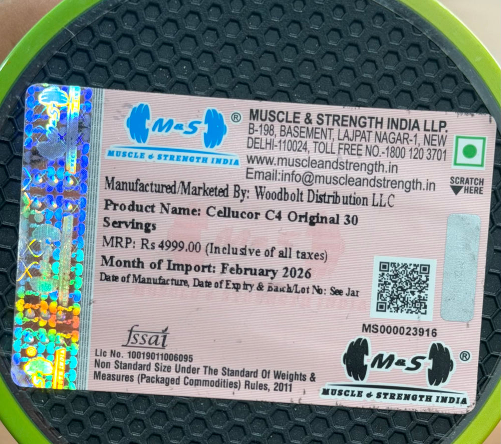 C4 Original Preworkout USA Manufactured (Imported)