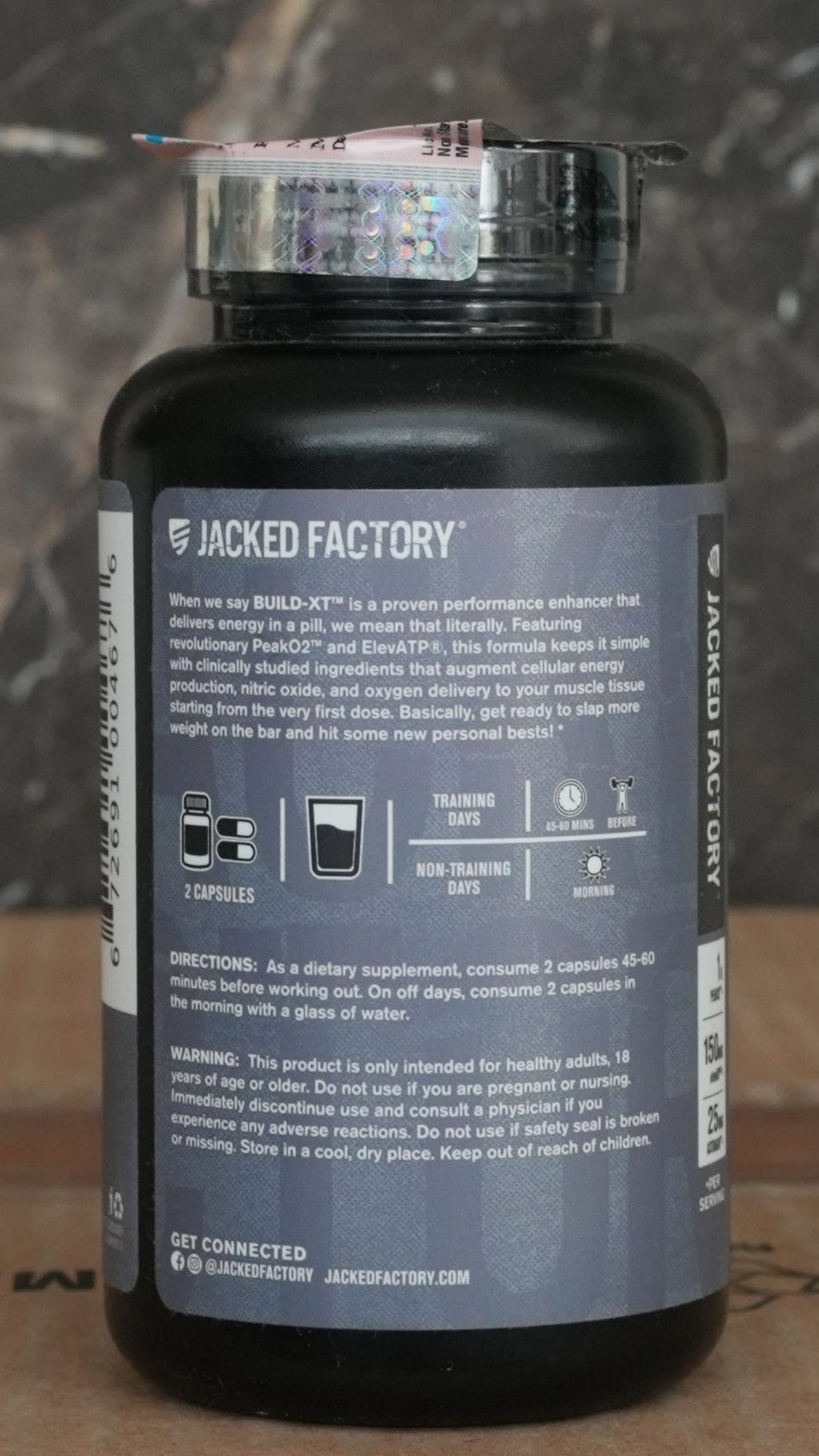 Jacked Factory Build XT Natural Muscle Builder