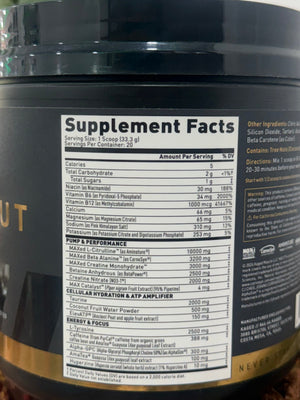 Kaged Preworkout Elite (Imported)