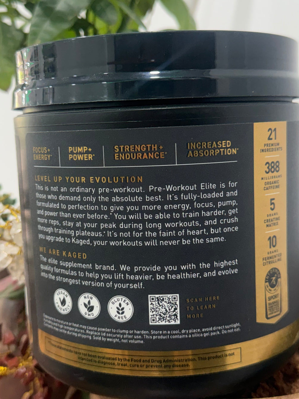Kaged Preworkout Elite (Imported)