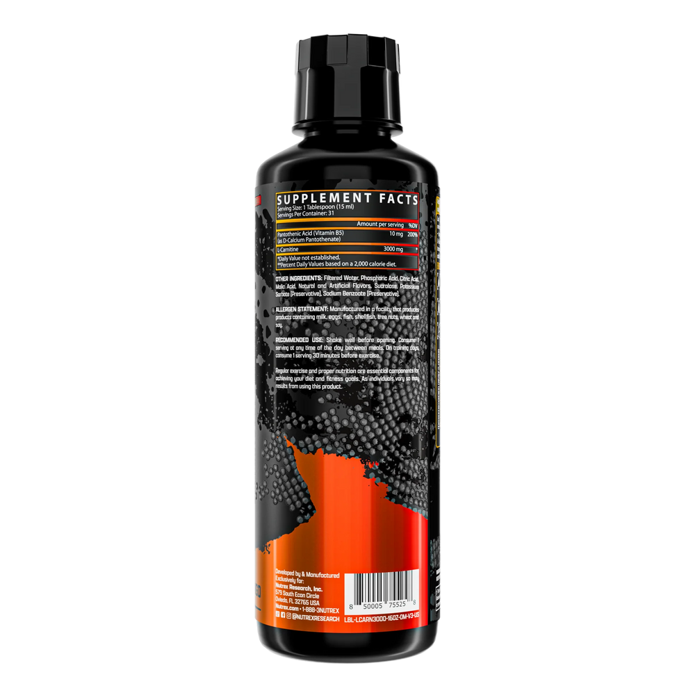 LIQUID L-CARTININE 3000