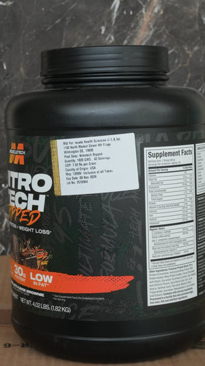Muscletech Nitrotech Ripped Fat Loss Whey Protein (100% Imported)