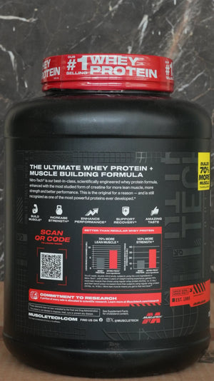 Muscletech Nitrotech Whey Protein (100% Imported)