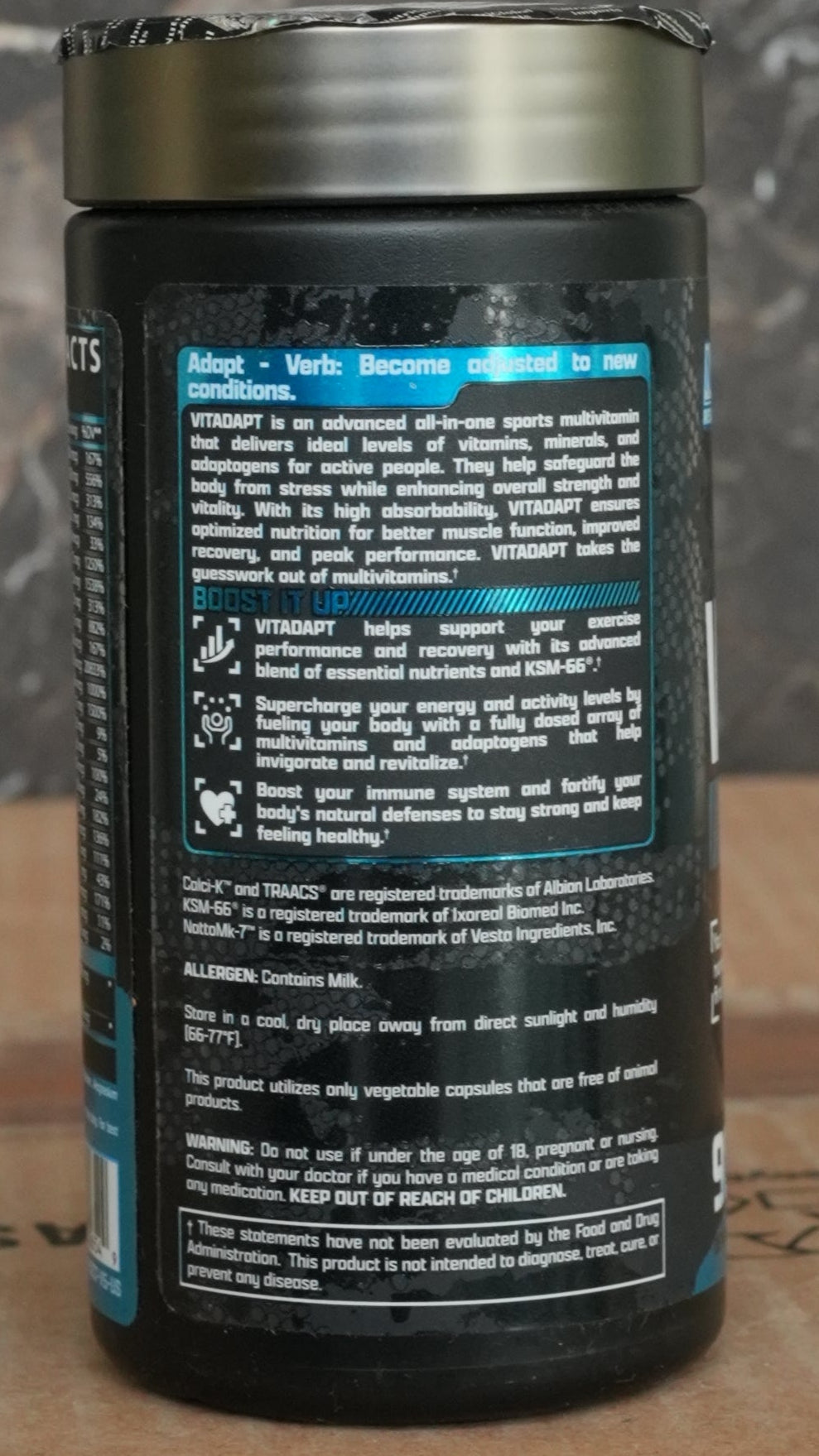 Nutrex Vitadapt Complete Multivitamin 90 Capsules (Imported)