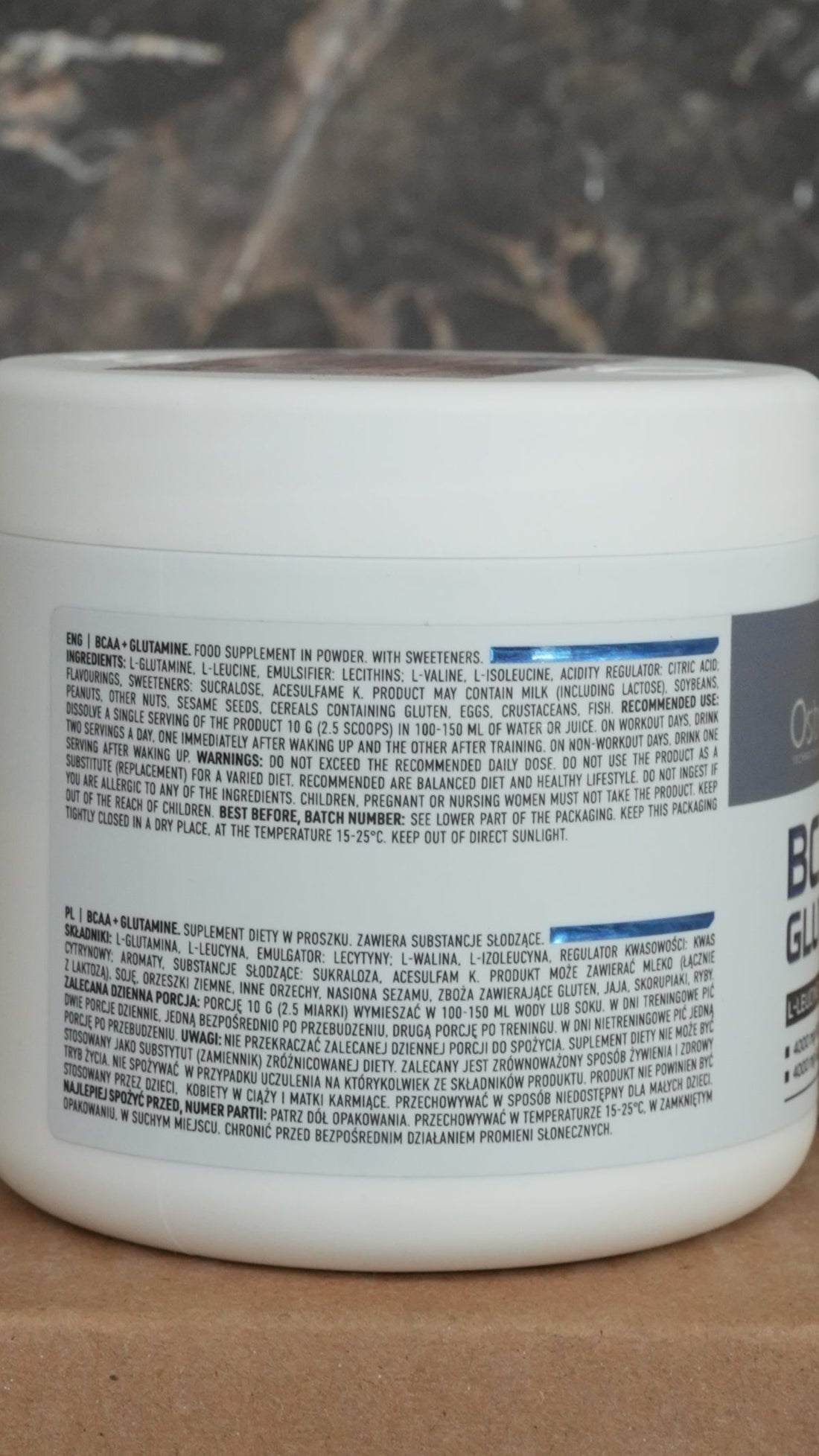 Ostrovit BCAA+L-Glutamine Advanced Formulation (Imported)