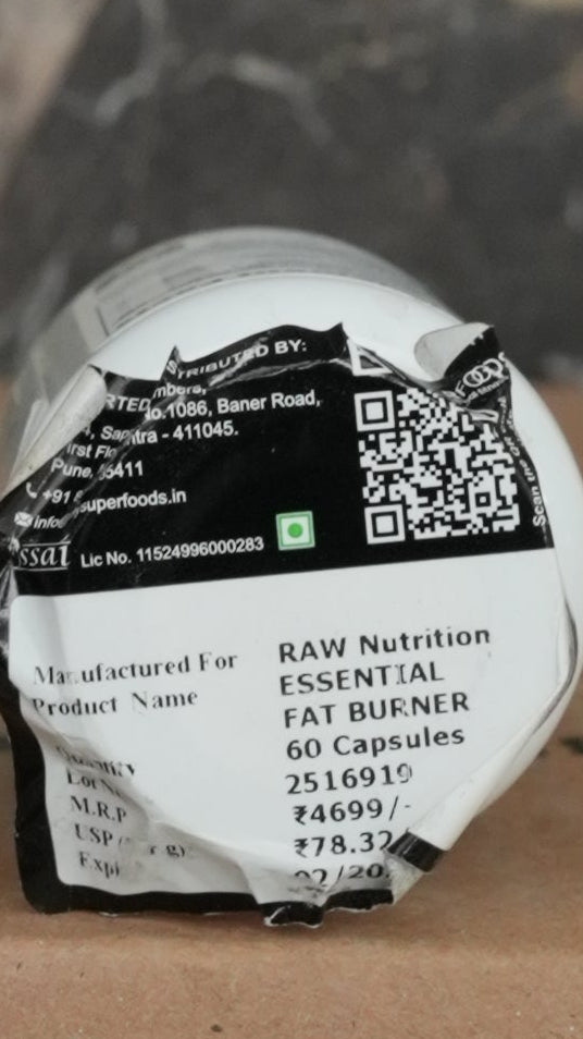 RAW Essential Premium Fat Burner