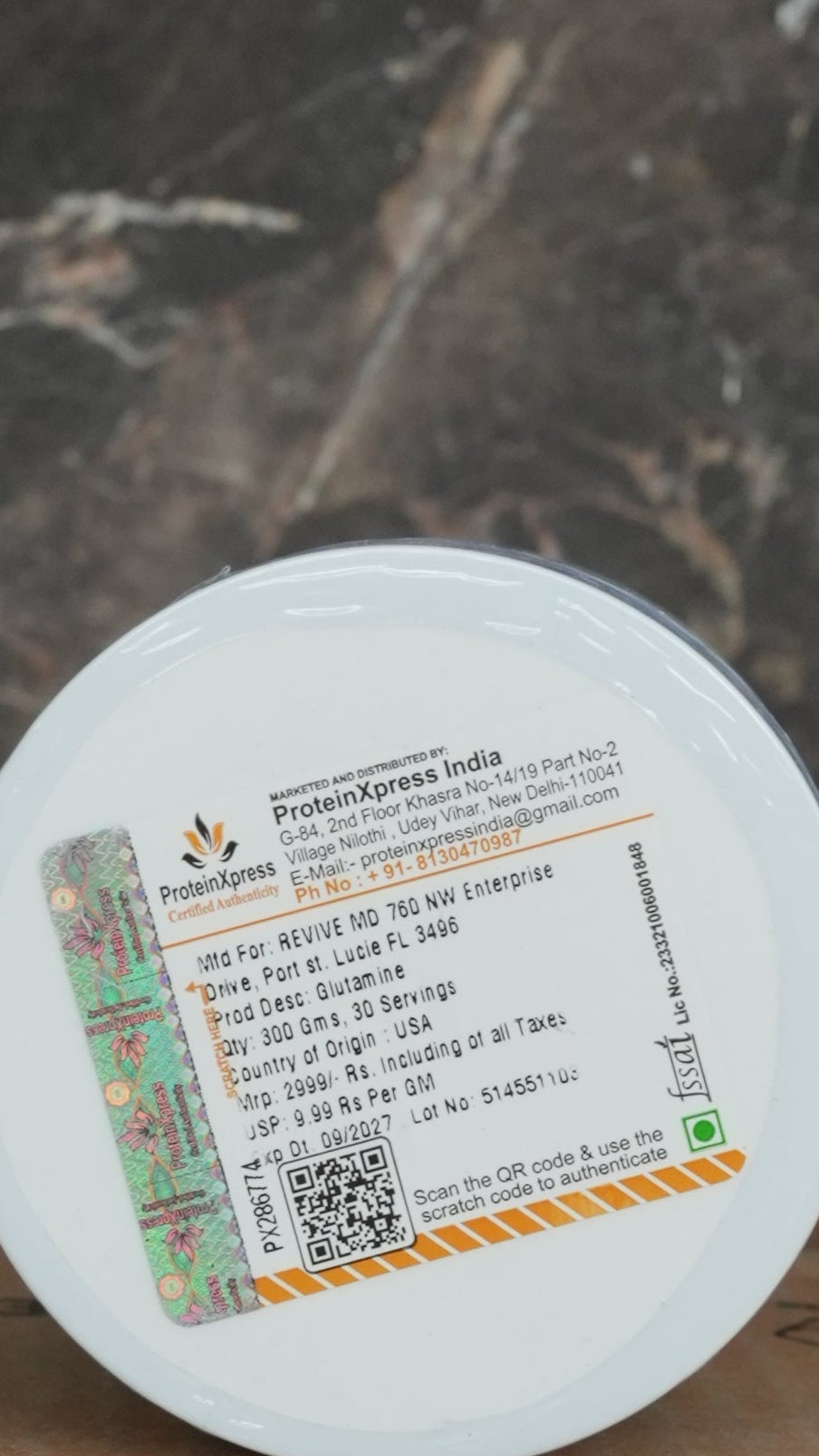 Revive L-Glutamine