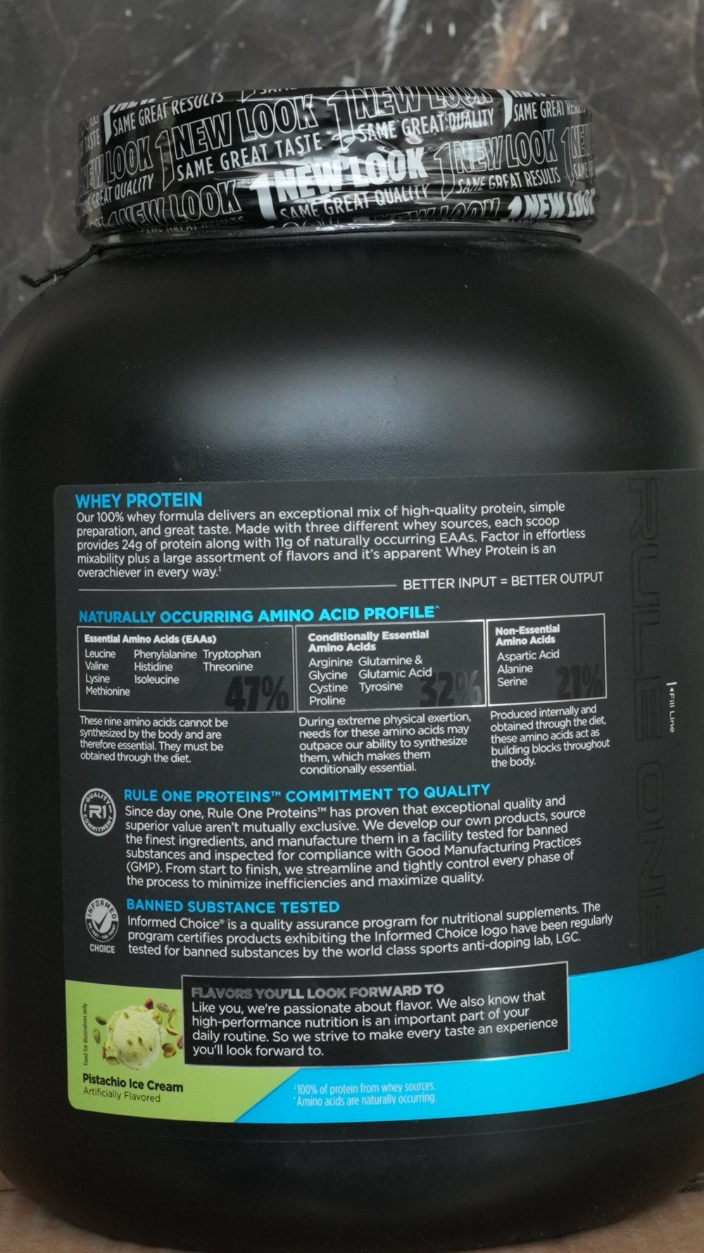 Rule 1 Whey Protein (New Look Latest Lot 100% Imported)