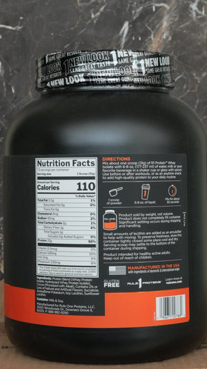 Rule 1 Whey 100% Isolate Protein (New look, New lot, Imported)