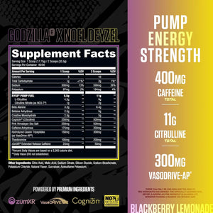 Ryse Godzilla Pre Workout Powder, 40 Servings