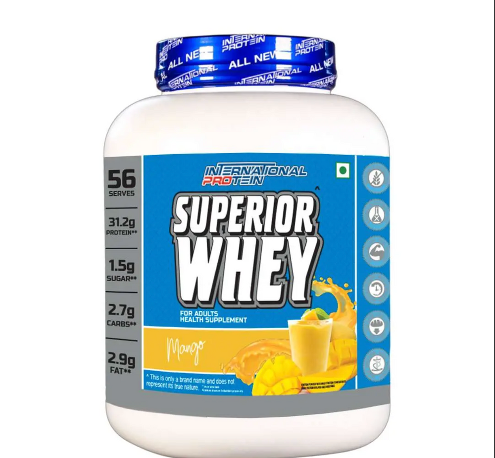 International Protein Superior Whey - 2.27 Kg (5 Lb), Chocolate