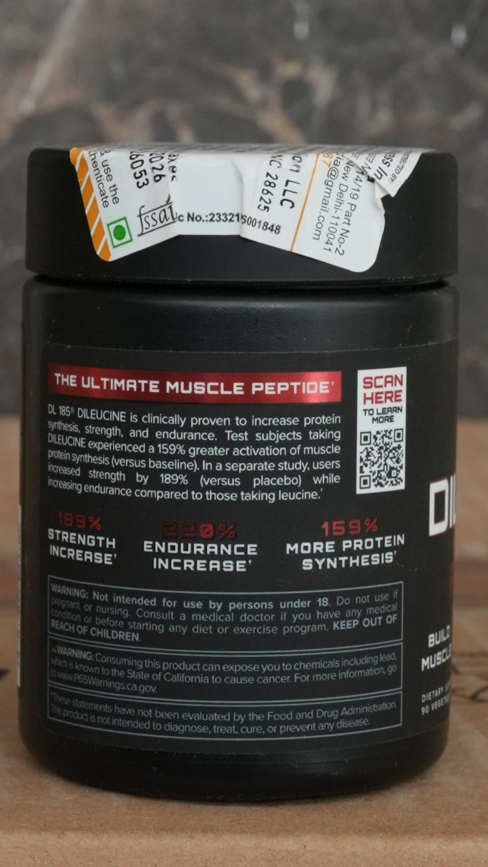 Unmatched Dileucine Muscle Building Peptide