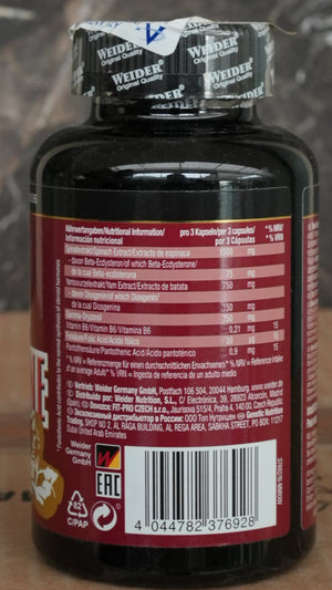 Weider Beta Ecdysterone Natural Steroid