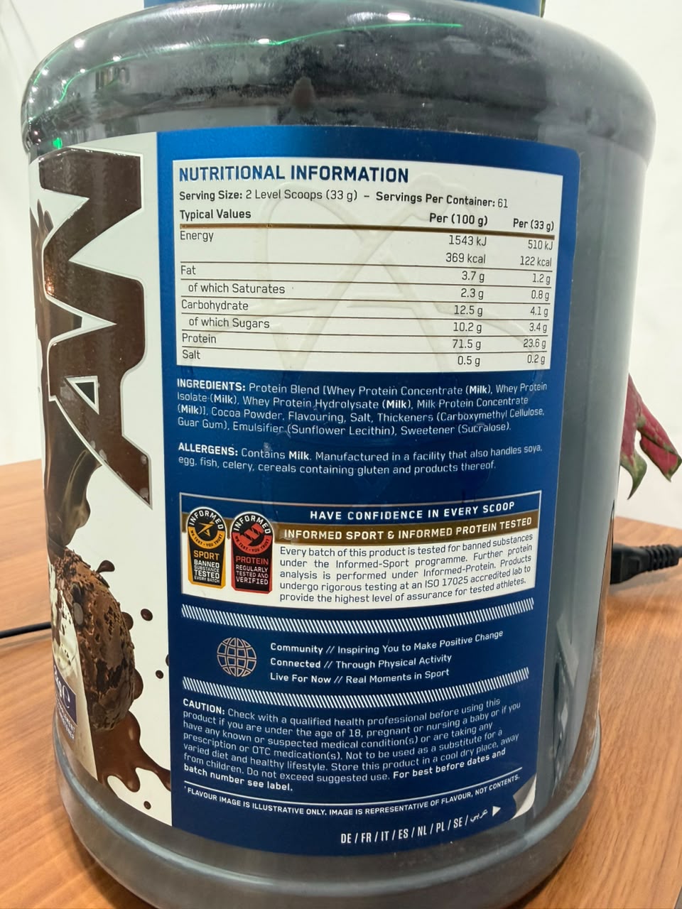 Applied Nutrition Critical Whey (Made in UK)