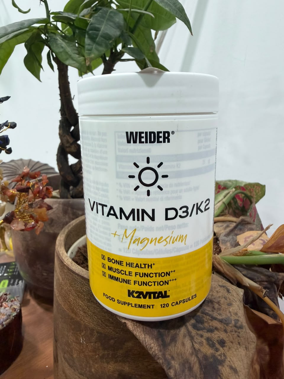 Weider Vitamin D3+K2 & Magnesium - Advanced Blend